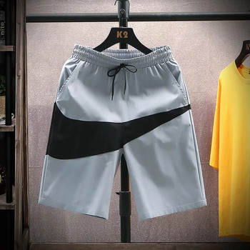 Ανδρικό καλοκαιρινό κοντό αθλητικό παντελόνι συν μέγεθος casual Quick Dry μέχρι το γόνατο Σορτς παραλίας Μόδα Αθλητικό τρέξιμο λεπτό παντελόνι Jogger M-4XL