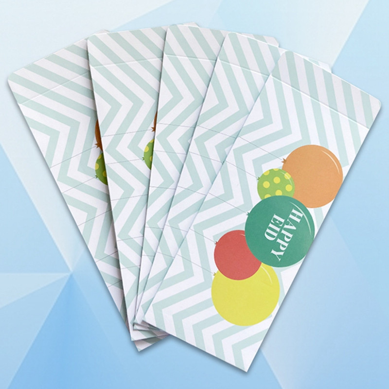 Sustav kuverti za gotovinu, pvc torba za budžetsku omotnicu Eid Mubarak uzorka, koristi se za uštedu novca, kuverta za gotovinu