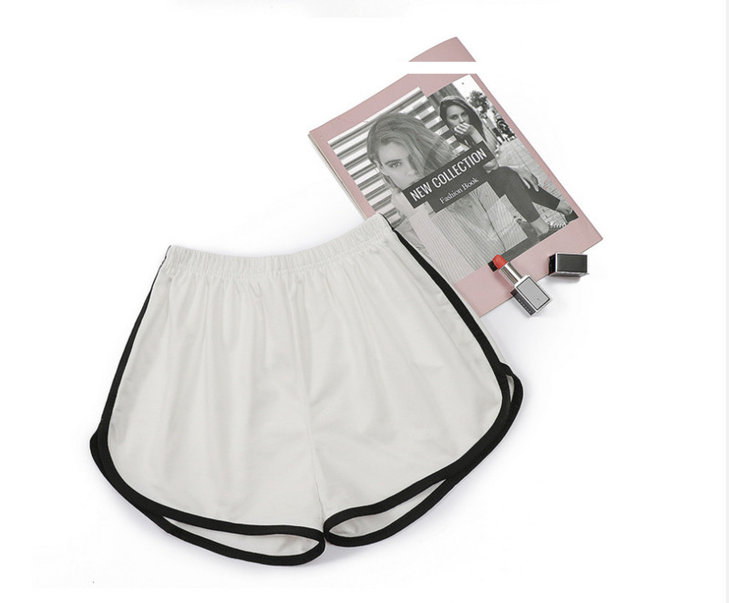 Ženske nove ljetne jednostavne kratke hlače za kućnu jogu Hlače za plažu Ležerne sportske kratke hlače