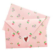 10 buc/lot plic cu antet roz cu flori creative, trandafiri, hârtie pentru scrisori, scrisori de dragoste, card cadou de culoare 16*11 cm
