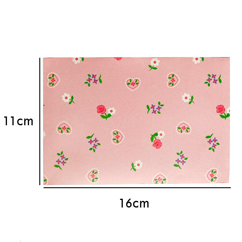 10 buc/lot plic cu antet roz cu flori creative, trandafiri, hârtie pentru scrisori, scrisori de dragoste, card cadou de culoare 16*11 cm