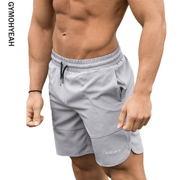 GYMOHYEAH New 2019 Summer Mens Fitness Bodybuilding Breathable Quick Drying Short Gyms Men Casual Joggers Shorts M-2xl Χονδρική