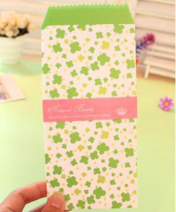 10 komada Prirodne svježe životinjske omotnice Poklon kartica Dječji uredski materijal za vjenčanje Pisma Pozivnice Korejski pribor