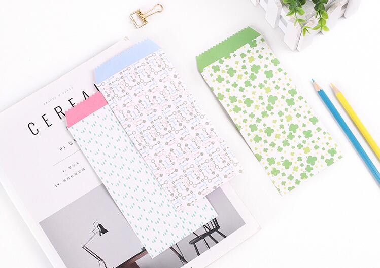 10 komada Prirodne svježe životinjske omotnice Poklon kartica Dječji uredski materijal za vjenčanje Pisma Pozivnice Korejski pribor