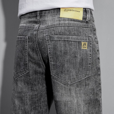 Ljetne kratke hlače 2023. Traperice Muške traper hlače Rastezljive tamnoplave Modni dizajn Muške traperice Uske ravne muške kratke traperice Hombre