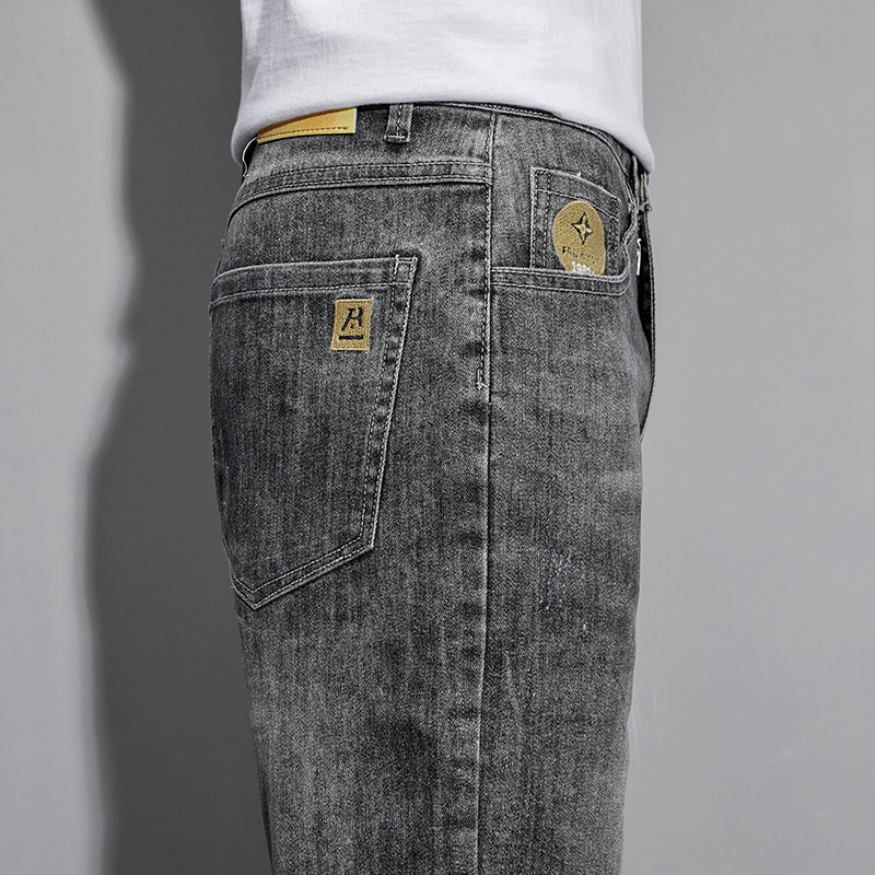 Ljetne kratke hlače 2023. Traperice Muške traper hlače Rastezljive tamnoplave Modni dizajn Muške traperice Uske ravne muške kratke traperice Hombre