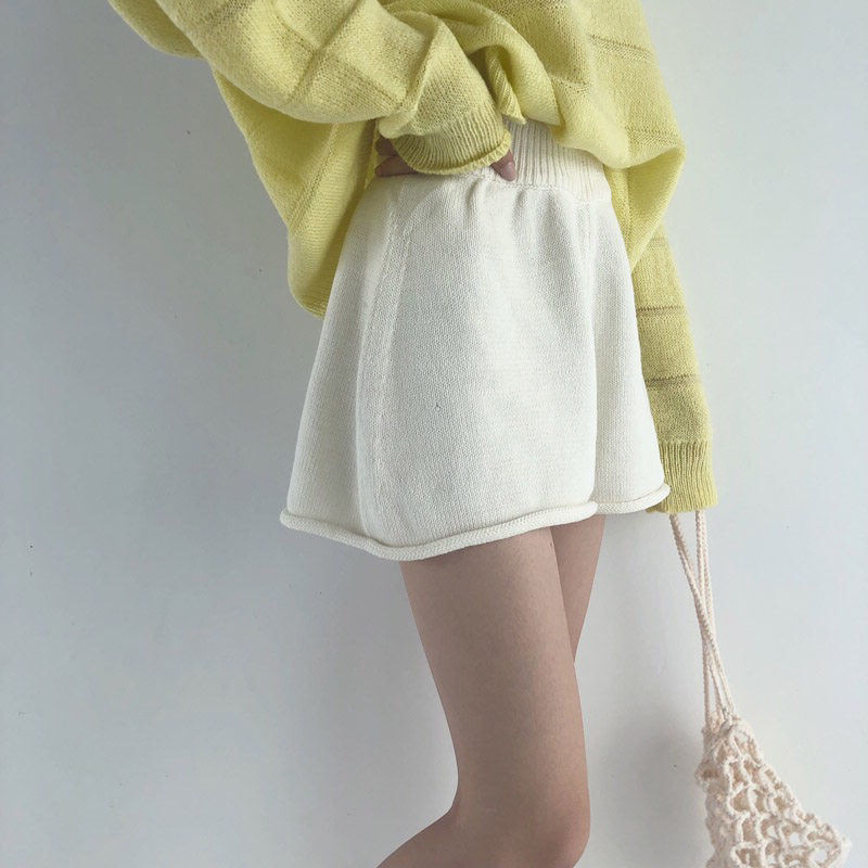 Kratke hlače Ženske sve usklađene Jednobojne Popularne Jednostavne Sveučilišne Visokog struka Popularne Ljupke Ženske Trendy Elegantne Mekane Ulzzang Ins