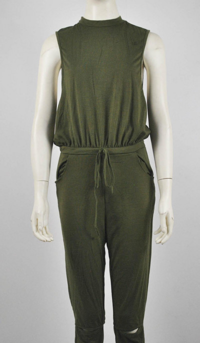 Kowell 2019 Νέο στυλ μόδας Καλοκαιρινή σέξι γυναικείες φόρμες αμάνικο κορδόνι με κούφια σέξι φόρμες φόρμες