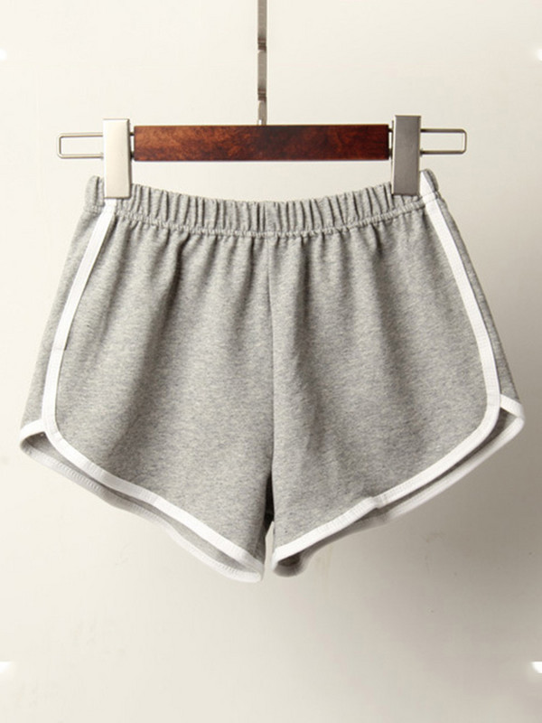 Naiste sportlikud lühikesed püksid, 2020. aasta suvi, uued Candy Colori tühjenevad kitsad lühikesed püksid vabaaja naiste elastse vöökohaga rannas Correndo lühikesed püksid