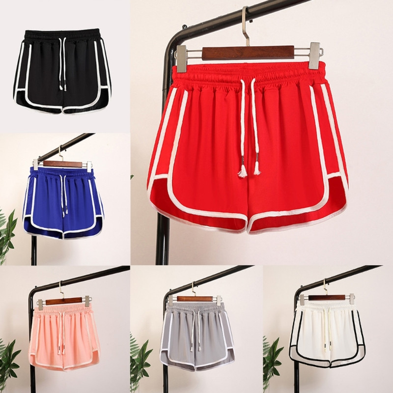 Női Dolphin futó rövidnadrág, egyszínű, széles szárú húzózsinór, bő sportnadrág Nyári nappaliruha S-5XL