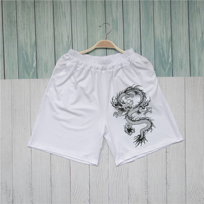 Sportske kratke hlače za žene Novo ljeto 2021. Biciklizam Trčanje Fitnes Push Up hlače visokog struka s bočnim džepovima na bokovima Kratke hlače s printom zmaja za teretanu