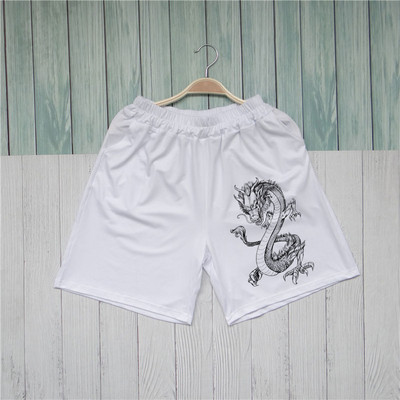 Sportske kratke hlače za žene Novo ljeto 2021. Biciklizam Trčanje Fitnes Push Up hlače visokog struka s bočnim džepovima na bokovima Kratke hlače s printom zmaja za teretanu