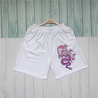 Sportske kratke hlače za žene Novo ljeto 2021. Biciklizam Trčanje Fitnes Push Up hlače visokog struka s bočnim džepovima na bokovima Kratke hlače s printom zmaja za teretanu