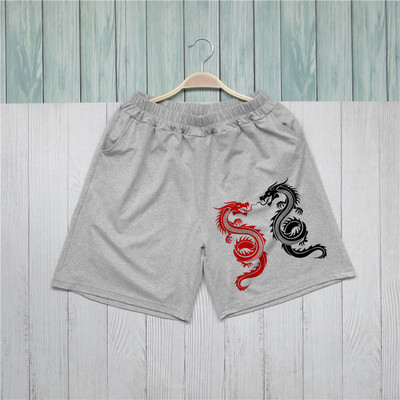 Sportske kratke hlače za žene Novo ljeto 2021. Biciklizam Trčanje Fitnes Push Up hlače visokog struka s bočnim džepovima na bokovima Kratke hlače s printom zmaja za teretanu