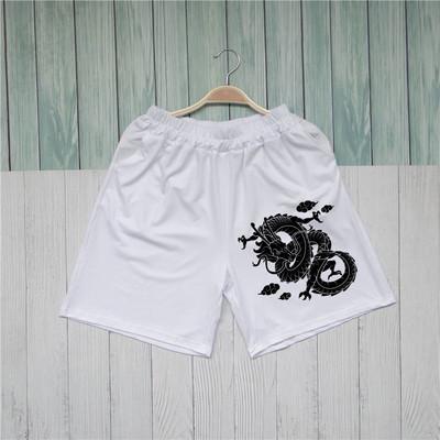 Sportske kratke hlače za žene Novo ljeto 2021. Biciklizam Trčanje Fitnes Push Up hlače visokog struka s bočnim džepovima na bokovima Kratke hlače s printom zmaja za teretanu