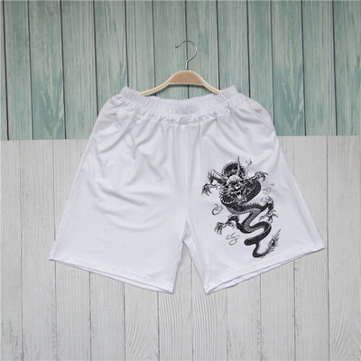 Sportske kratke hlače za žene Novo ljeto 2021. Biciklizam Trčanje Fitnes Push Up hlače visokog struka s bočnim džepovima na bokovima Kratke hlače s printom zmaja za teretanu