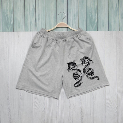 Sportske kratke hlače za žene Novo ljeto 2021. Biciklizam Trčanje Fitnes Push Up hlače visokog struka s bočnim džepovima na bokovima Kratke hlače s printom zmaja za teretanu