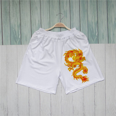 Sportske kratke hlače za žene Novo ljeto 2021. Biciklizam Trčanje Fitnes Push Up hlače visokog struka s bočnim džepovima na bokovima Kratke hlače s printom zmaja za teretanu