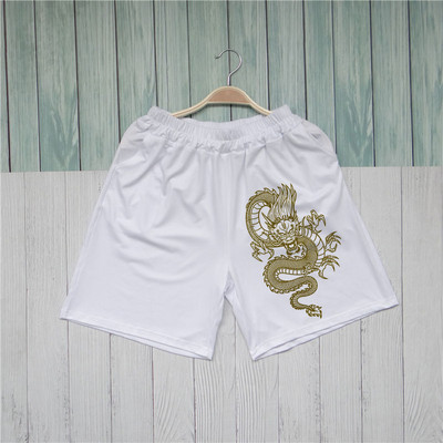 Sportske kratke hlače za žene Novo ljeto 2021. Biciklizam Trčanje Fitnes Push Up hlače visokog struka s bočnim džepovima na bokovima Kratke hlače s printom zmaja za teretanu