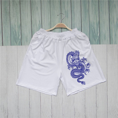 Sportske kratke hlače za žene Novo ljeto 2021. Biciklizam Trčanje Fitnes Push Up hlače visokog struka s bočnim džepovima na bokovima Kratke hlače s printom zmaja za teretanu