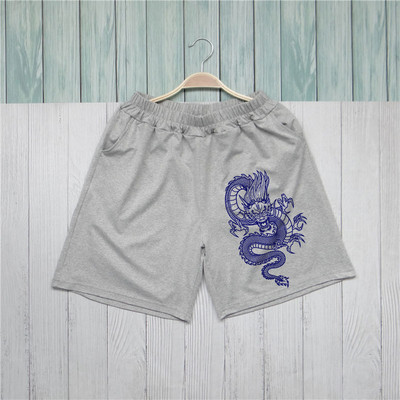 Sportske kratke hlače za žene Novo ljeto 2021. Biciklizam Trčanje Fitnes Push Up hlače visokog struka s bočnim džepovima na bokovima Kratke hlače s printom zmaja za teretanu