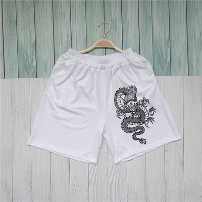 Sportske kratke hlače za žene Novo ljeto 2021. Biciklizam Trčanje Fitnes Push Up hlače visokog struka s bočnim džepovima na bokovima Kratke hlače s printom zmaja za teretanu