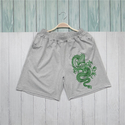 Sportske kratke hlače za žene Novo ljeto 2021. Biciklizam Trčanje Fitnes Push Up hlače visokog struka s bočnim džepovima na bokovima Kratke hlače s printom zmaja za teretanu