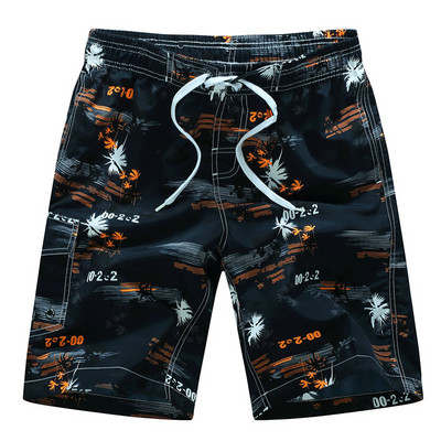 Pantaloni scurți de plajă pentru bărbați, cu uscare rapidă, cu imprimare, pantaloni scurți pentru bărbați, respirabili, pentru plajă
