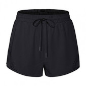 Vasaros šortai Moteriški sportiniai šortai su elastiniu juosmeniu treniruotėms su pamušalu kišenėmis Sporto salės bėgimo šortai moterims шорты