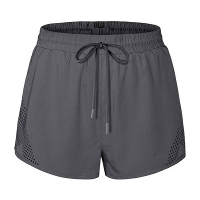 Vasaros šortai Moteriški sportiniai šortai su elastiniu juosmeniu treniruotėms su pamušalu kišenėmis Sporto salės bėgimo šortai moterims шорты