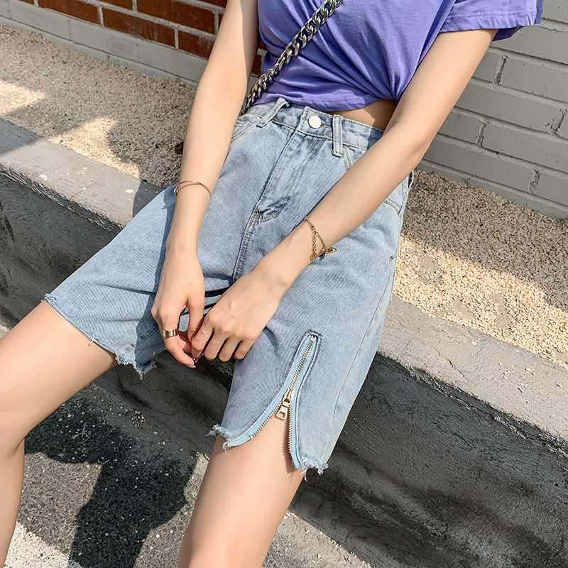 Feynzz 5xl retro poderane traper kratke hlače visokog struka, ženske nove, ljetne 2022., nove ravne široke hlače na pet točaka, široke ravne, modni trend