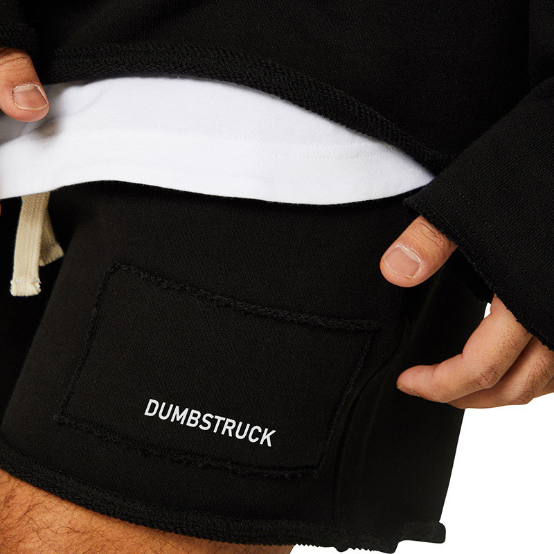 Hip hop vasaras skriešanas šorti Kokvilnas volāns Vīriešu sporta skriešanas Fitnesa šorti Treniņi Vīriešu sporta zāle Vīriešu šorti Sporta pludmales šorti