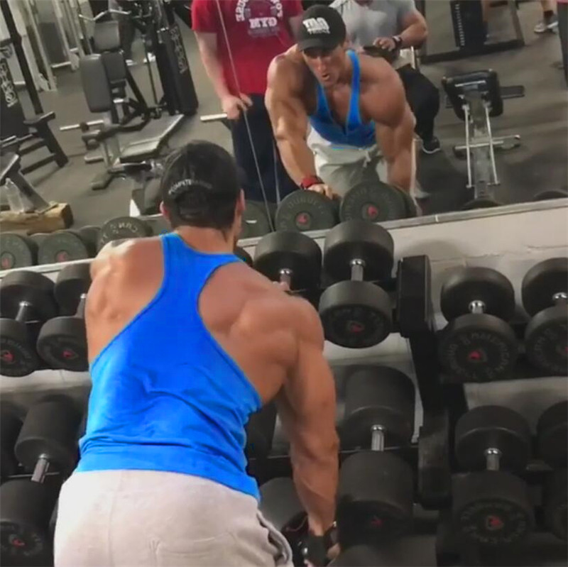 Robna marka Fitness odjeća Bodybuilding majice bez rukava Muška majica za mišiće Sportska odjeća Prsluci Pamučne majice s vezicama