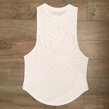 ΝΕΟ Bodybuilding Sporty Tank Tops Ανδρικά Γυμναστήρια Γυμναστική Προπόνηση Αμάνικο πουκάμισο Ανδρικό Stringer Singlet Καλοκαιρινό Casual Loose εσώρουχο