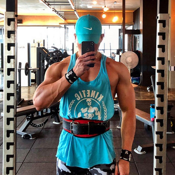 Γυμναστήριο Αμάνικο πουκάμισο Ανδρικό Bodybuilding Tank Tops Fitness προπόνηση Βαμβακερή στάμπα μονό κορδόνι ανδρικό καλοκαιρινό γιλέκο