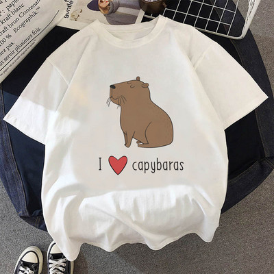 Capybaras póló férfi japán anime streetwear póló férfi anime harajuku japán ruházat
