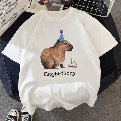 Capybaras póló férfi japán anime streetwear póló férfi anime harajuku japán ruházat