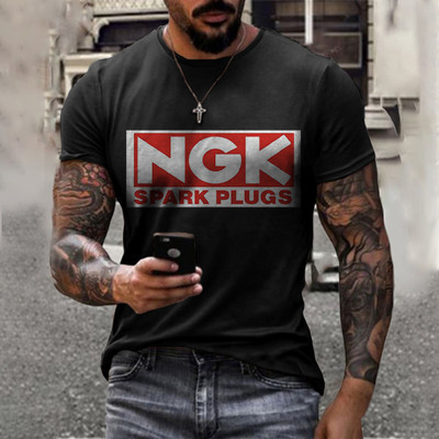 2022. aasta suvevintage meeste T-särk 3D Retro Mootorrataste Suured T-särgid Meestele Riietus Rattasõidu T-särgid Mootori T-särgid Topid