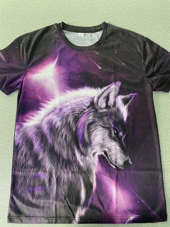 Lovers Wolf T-shirt Ανδρικά μπλουζάκια για άνδρες Δωρεάν αποστολή Top Tee κοντομάνικο Camiseta 3d Print Tshirt επώνυμη μόδα Δωρεάν αποστολή