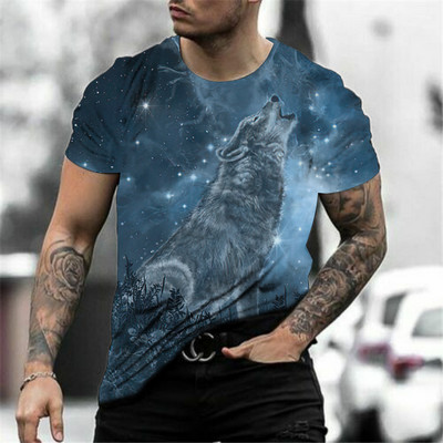 Majica kratkih rukava Lovers Wolf Muške majice kratkih rukava za muškarce, besplatna dostava, majica kratkih rukava, majica s 3d printom, brendirana modna besplatna dostava