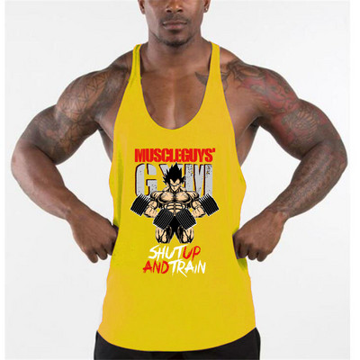 Brend Vest Muscle Fashion Gym Muška majica na leđima Bez rukava Stinger Odjeća Sportska majica za bodybuilding Fitness Workout