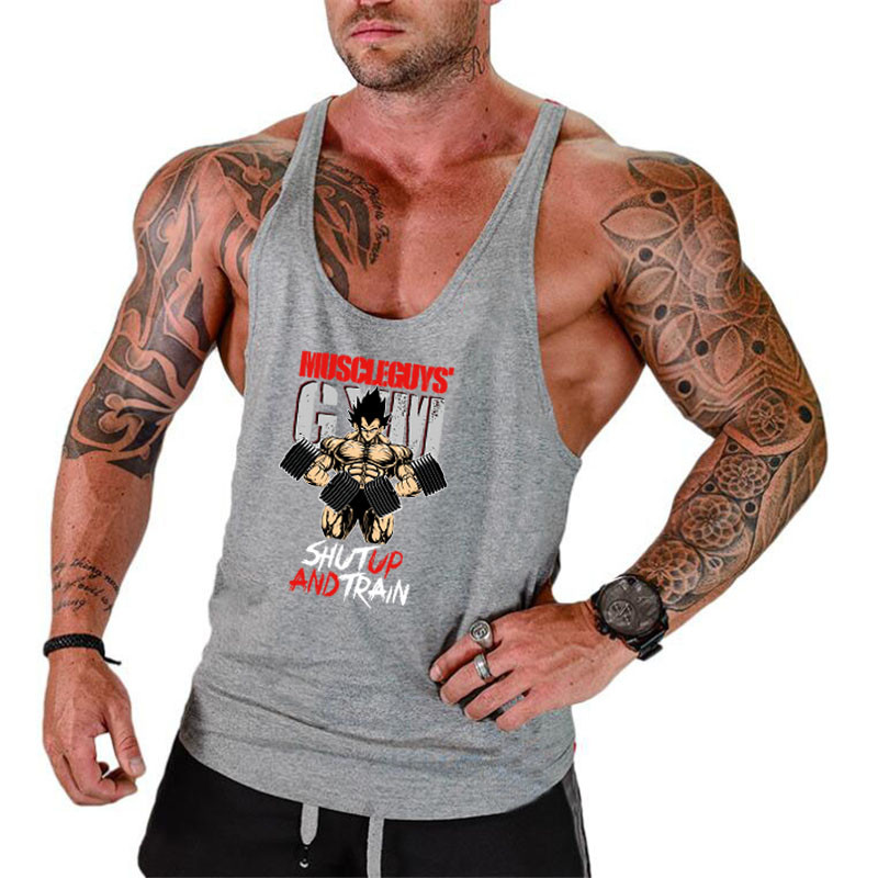 Brend Vest Muscle Fashion Gym Muška majica na leđima Bez rukava Stinger Odjeća Sportska majica za bodybuilding Fitness Workout