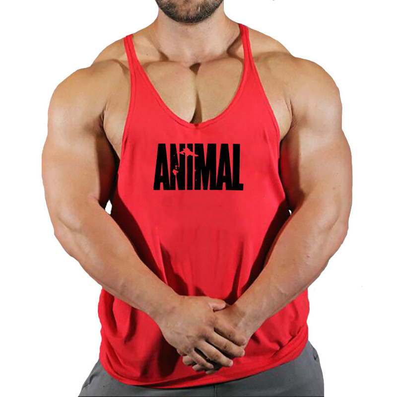 Brand Animal Gym Top Muškarci Fitness Odjeća Muške Bodybuilding Majice Ljetna Gym Muška Mješavina Košulja Bez rukava