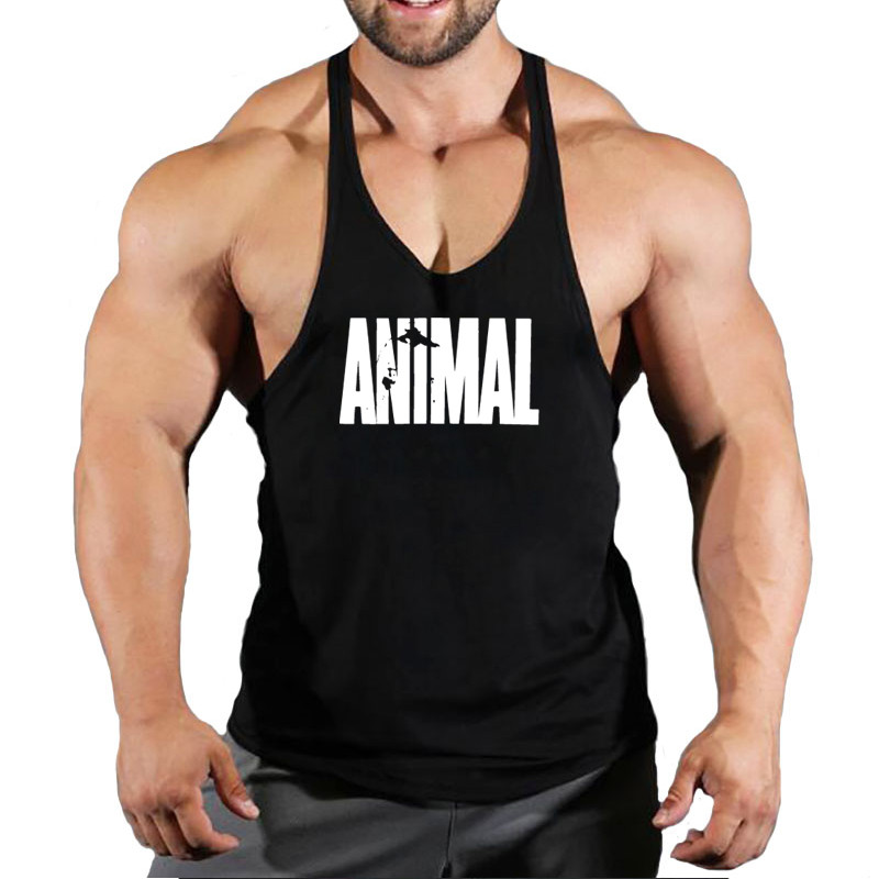 Brand Animal Gym Top Muškarci Fitness Odjeća Muške Bodybuilding Majice Ljetna Gym Muška Mješavina Košulja Bez rukava