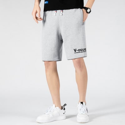 Pantaloni scurți sport casual de vară Pantaloni scurti respirabili pentru bărbați Pantaloni scurți de plajă de marcă clasică Pantaloni scurți pentru bărbați, la modă, cu șnur