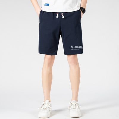 Pantaloni scurți sport casual de vară Pantaloni scurti respirabili pentru bărbați Pantaloni scurți de plajă de marcă clasică Pantaloni scurți pentru bărbați, la modă, cu șnur