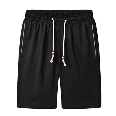 Pantaloni scurți sport casual de vară Pantaloni scurti respirabili pentru bărbați Pantaloni scurți de plajă de marcă clasică Pantaloni scurți pentru bărbați, la modă, cu șnur
