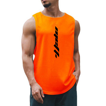 Muscleguys Gym Clothing Mens Workout Tank Top Бодибилдинг жилетка Мрежеста фитнес риза без ръкави Мъжки спортни баскетболни фланелки