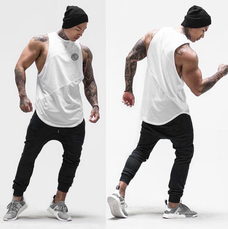 Muschi bărbați Bodybuilding Bodybuilding Cămașă musculară pentru bărbați Fitness Tank Tops stringer Vestă pentru bărbați fitness Îmbrăcăminte pentru bărbați hip hop tanktop