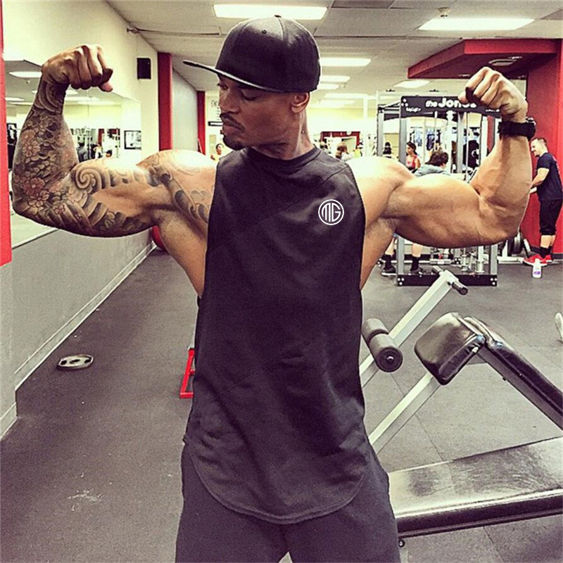 Muschi bărbați Bodybuilding Bodybuilding Cămașă musculară pentru bărbați Fitness Tank Tops stringer Vestă pentru bărbați fitness Îmbrăcăminte pentru bărbați hip hop tanktop
